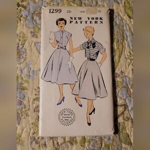 Vintage 50s Dress Pattern